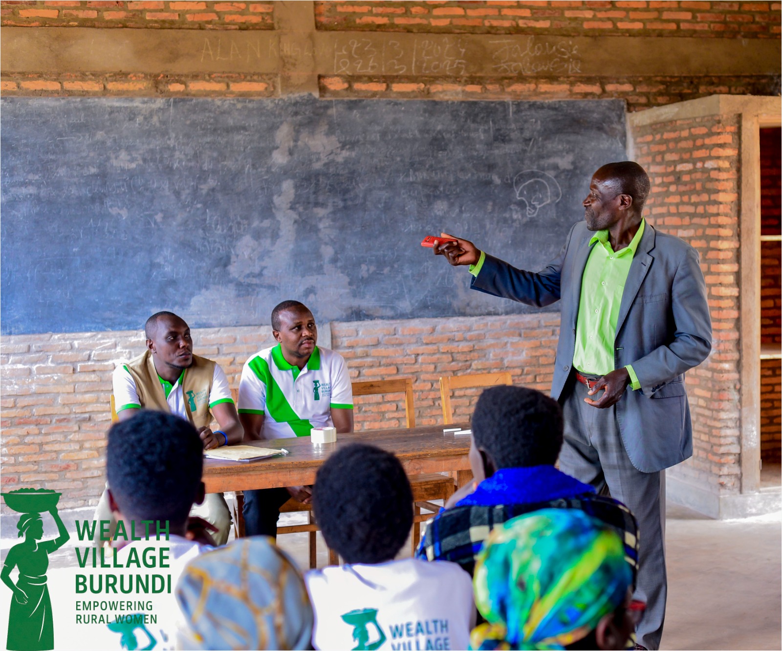 Training session with instructor and participants